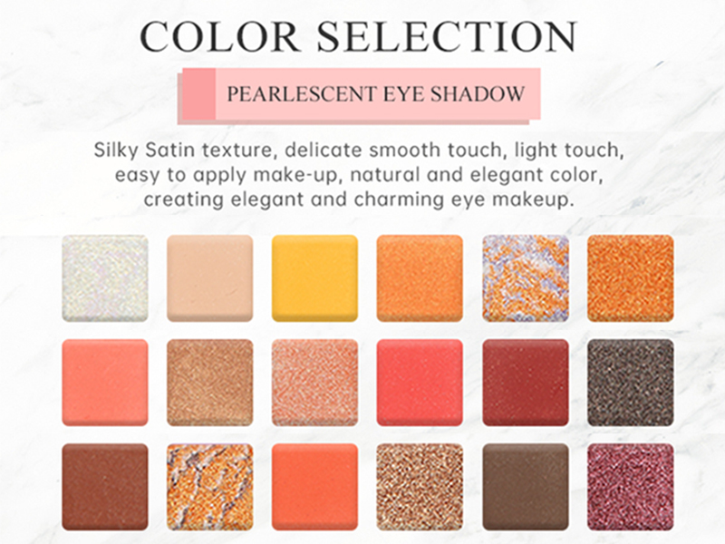18 Colors Eyeshadow Palette Natural