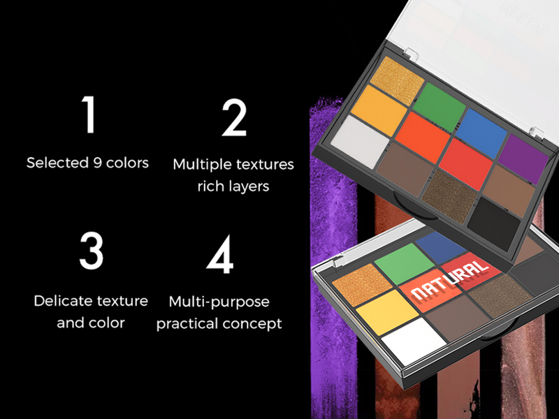 12 Colors Eyeshadow Palette Natural