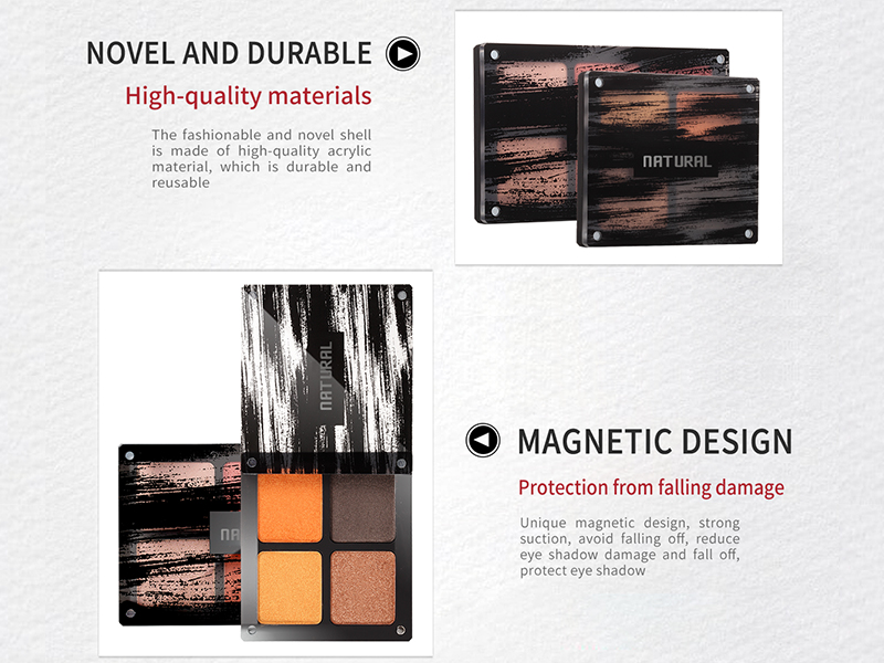 4 Colors DIY Eyeshadow 4