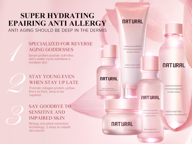 Serum Albumin Skin Care Set 5