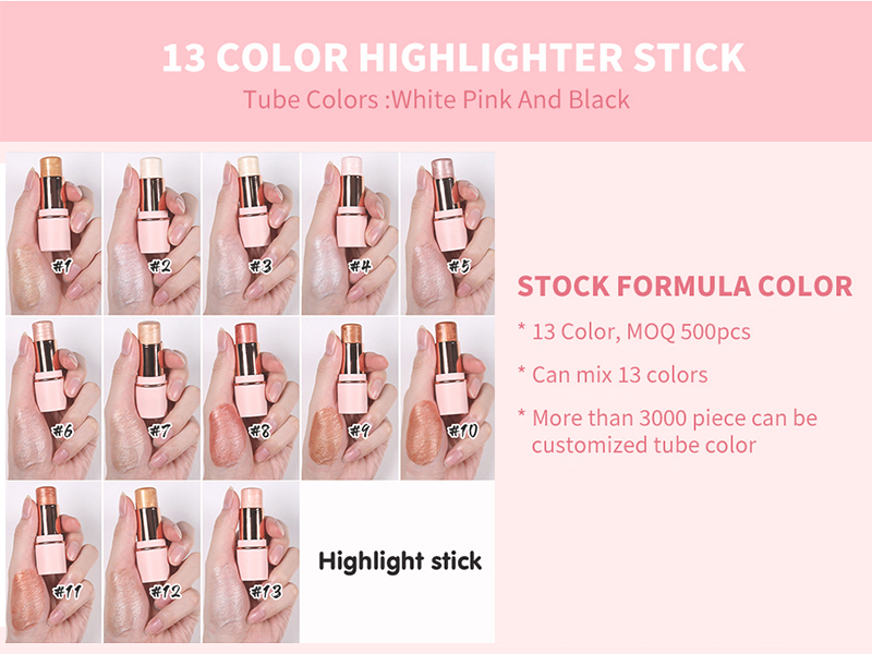 Pink Highlighter Stick 7