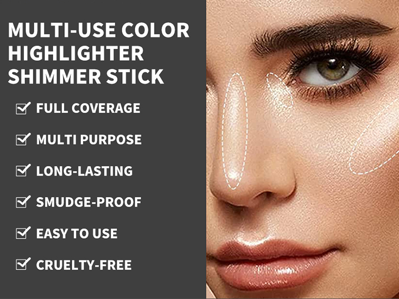 Black Highlighter Stick 5