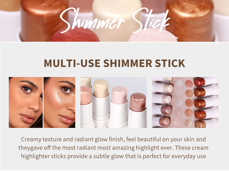 White Highlighter Stick Natural